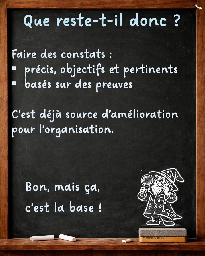 Diapositive 3 : Que reste-t-il donc ? Faire des constats.