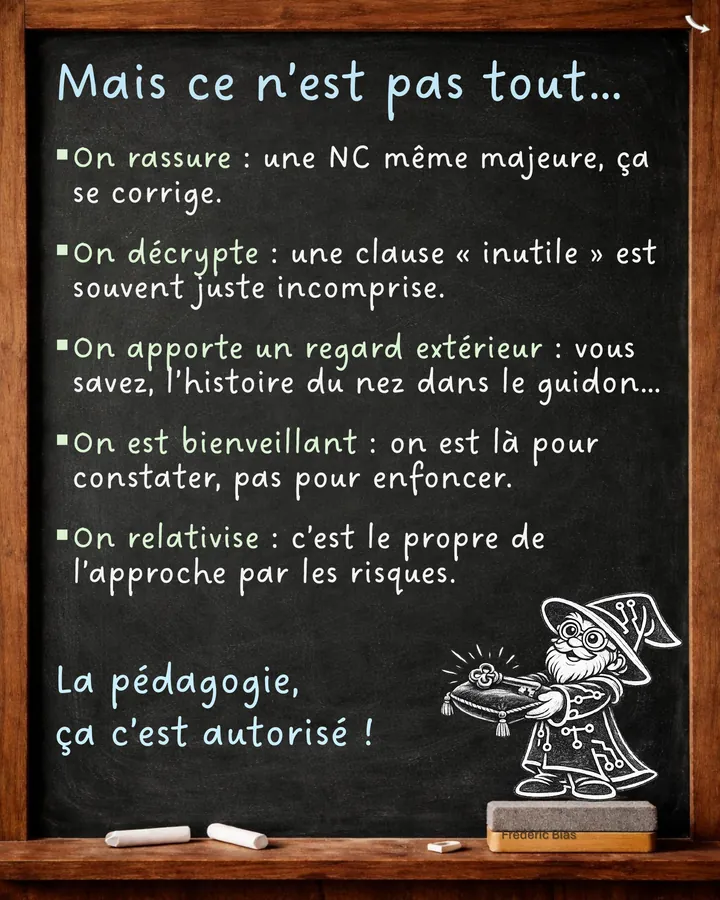 Diapositive 4 : Mais ce n’est pas tout : la pédagogie, ça c’est autorisé !