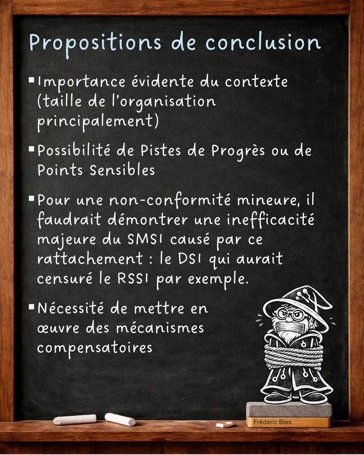 Diapositive 6 : Propositions de conclusion.